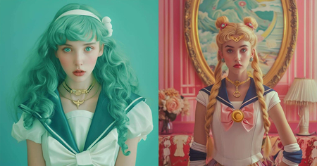 Sailor Moon : 11 images réalistes en version Wes Anderson