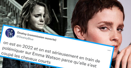 Emma Watson victime de commentaires sexistes à cause de sa nouvelle coiffure, les internautes prennent sa défense (10 tweets)