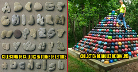 30 collections insolites que vous n'auriez jamais imaginées