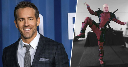 Ryan Reynolds exauce le rêve d'un grand brûlé fan de Deadpool, Internet tombe sous le charme