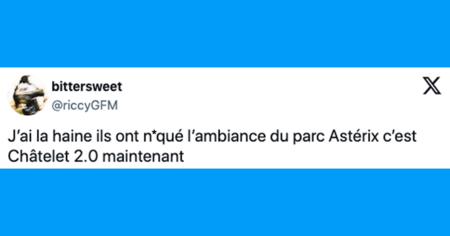 Top 20 des tweets les plus drôles sur le Parc Astérix, meilleur que Disneyland