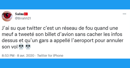 Top 20 des tweets les plus drôles sur les avions, la vraie angoisse des parents