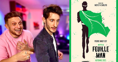 Feuille Man : ce film de super-héros avec Pierre Niney imaginé par McFly et Carlito fait le buzz