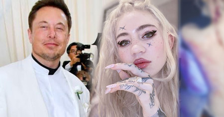 Elon Musk : sa compagne, Grimes, s'est fait tatouer une cicatrice extraterrestre (photo)