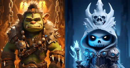 World of Warcraft : 9 personnages en version Pixar et c'est trop mignon