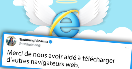 Mort d'Internet Explorer : les internautes lui disent adieu avec humour (16 tweets)