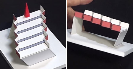 Illusion d'optique : la meilleure illusion de 2020 est décernée à cet escalier en 3D