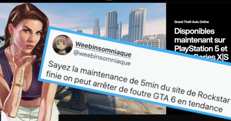 GTA VI : ce bug a fait exploser Twitter en laissant penser que l'annonce du jeu est imminente