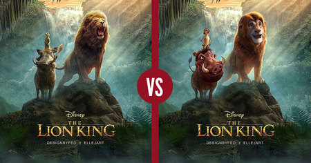 Le Roi Lion : et si le film live avait le design du dessin animé ? (13 images)