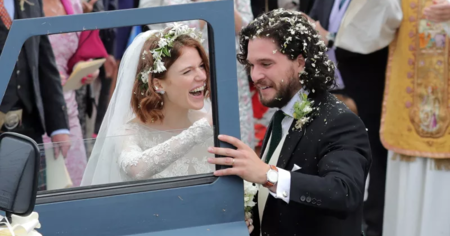 Rose Leslie et Kit Harington ont finalement réussi à se marier et ce, sans effusion de sang