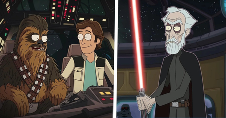 Star Wars : 15 personnages imaginés dans Rick et Morty