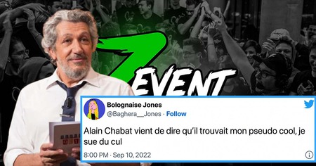 ZEvent 2022 : les streamers réagissent à la venue d'Alain Chabat, l'homme le plus sympa du monde (20 tweets)