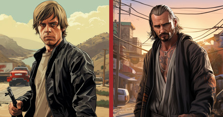 Star Wars : 16 personnages imaginés dans l'univers de GTA