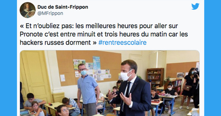 Les internautes tournent en ridicule la rentrée des classes avec les fameux hackers russes (15 tweets)