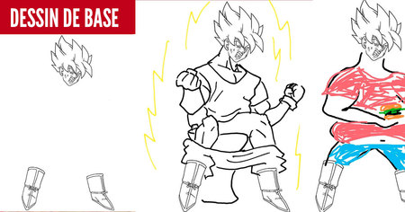 Dragon Ball : on vous a demandé de dessiner Goku et puis ça a dérapé (55 images)