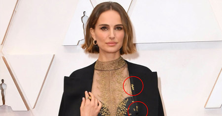 Oscars 2020 : Natalie Portman portait une cape pas comme les autres sur le tapis rouge (vidéo)