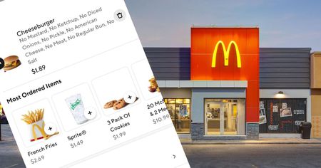 McDonald's : ce client se fait livrer une commande pour le moins particulière