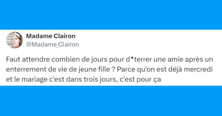 Top 20 des tweets les plus drôles sur les enterrements de vie de jeune fille et de garçon