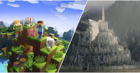 Minecraft : la ville de Minas Tirith du Seigneur des Anneaux sublimée par le RTX