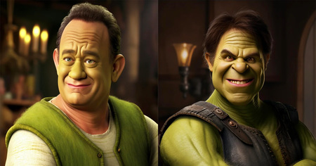 Tom Cruise, Tom Hanks : cette IA imagine ces acteurs en Shrek