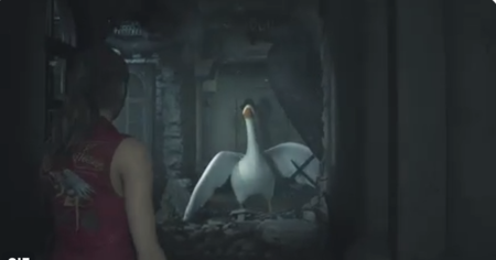 Untitled Goose Game : l'oie chapardeuse débarque dans Resident Evil 2, The Office, Breaking Bad