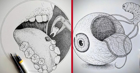 12 dessins glauques qui vont vous donner des frissons