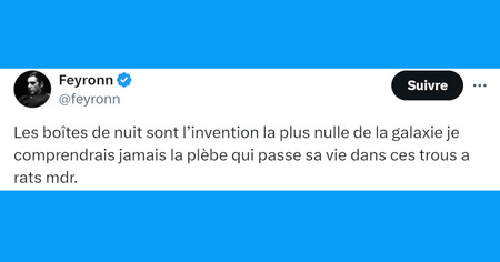 Top 20 des tweets les plus drôles sur les boîtes de nuit, alcool et mauvaise musique