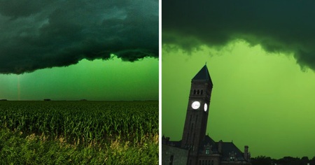 Ce violent orage donne un air d'apocalypse au midwest américain