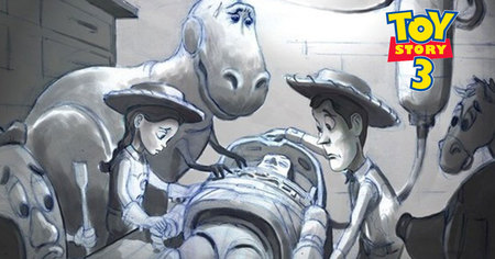 Toy Story : découvrez 25 concepts arts du film qui ne sera jamais produit