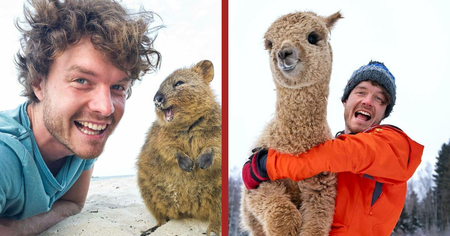 Cet homme meilleur ami des animaux va égayer votre journée avec ces 30 photos