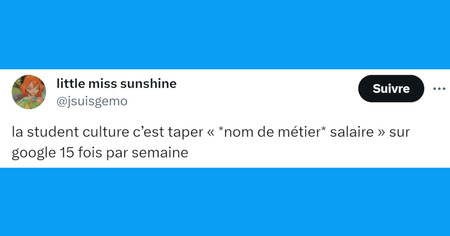 Top 20 des tweets les plus drôles sur le salaire, on se languit de toi