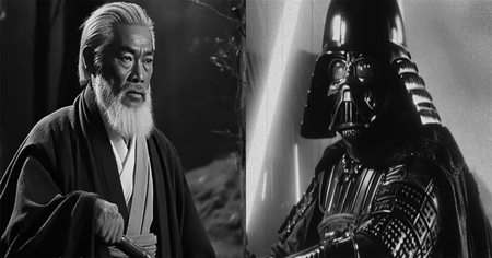 Star Wars Un Nouvel Espoir : 14 images façon Akira Kurosawa