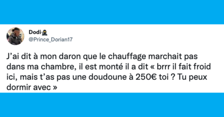 Top 20 des tweets les plus drôles sur les doudounes, tant pis pour le style