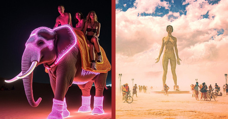 Burning Man 2024 : 19 photos / vidéos qui prouvent que c'est le meilleur festival du monde