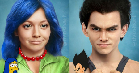 Pokemon, Les Simpson, Dragon Ball Z : 47 personnages de la pop culture transformés en photos de classe