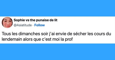 Top 20 des tweets les plus drôles sur les gens qui sèchent les cours, c'est pas bien