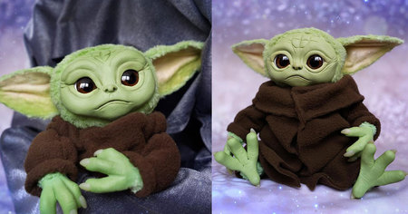 Vous allez craquer pour cette peluche bébé Yoda