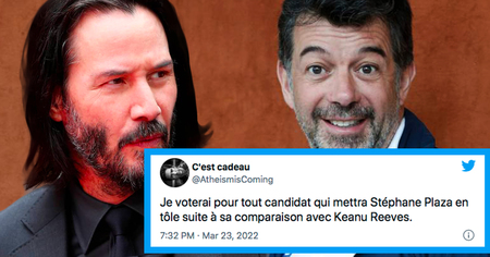 Stephane Plaza se compare à Keanu Reeves, les internautes lui rient au nez (15 tweets)