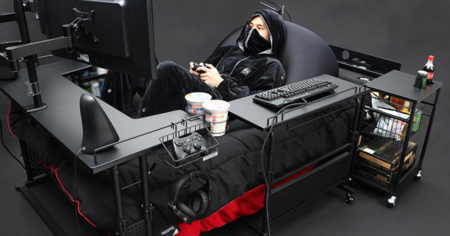 Ce lit pour gamer par le japonais Bauhutte va vous faire saliver