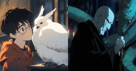 Harry Potter : les personnages en version Ghibli imaginés par cette IA