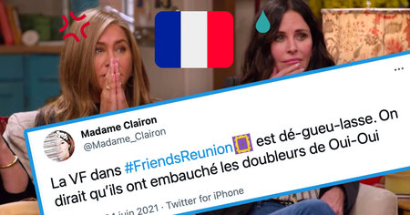 Friends the Reunion : la diffusion de l'épisode spécial en VF sur TF1 divise les internautes (39 tweets)