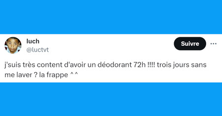 Top  20 des tweets les plus drôles sur les déodorants, n'en n'abusez pas