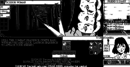 World of Horror : plongez dans ce jeu d'horreur créé sur Paint et jouable dès maintenant