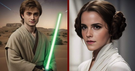 Harry Potter : 13 acteurs s'ils avaient tourné dans Star Wars