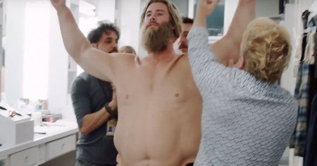 Avengers Endgame : découvrez la transformation de Chris Hemsworth en Bro Thor (vidéo)