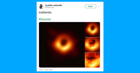 Top tweets : quand les internautes se moquent de la première image d'un trou noir