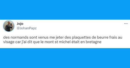 Top 20 des tweets les plus drôles sur les Normands et la Normandie, on vous laisse le Mont Saint-Michel