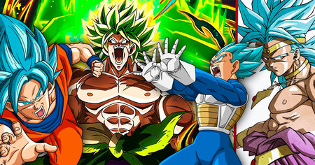 Dragon Ball : il imagine Broly en Super Saiyan Blue