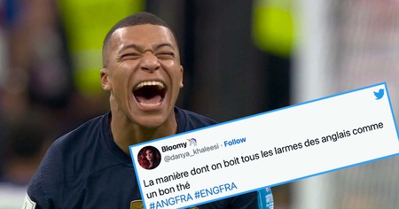 Coupe du Monde : les Bleus gagnent contre l'Angleterre, Twitter est en feu (44 tweets)