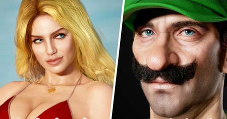 GTA, Red Dead, Mario : ces personnages sont redessinés en version réaliste (23 images)